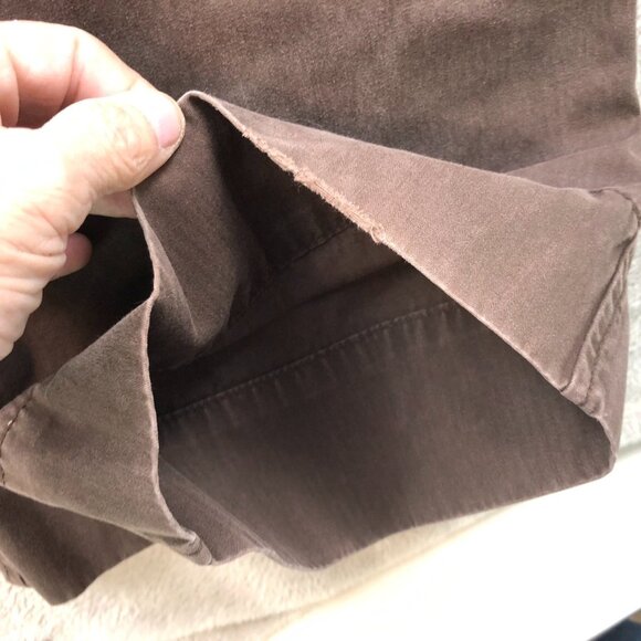 Banana Republic Womens Pants Size 14 Bootcut Classic Casual Brown Retro Cotton - Picture 14 of 16